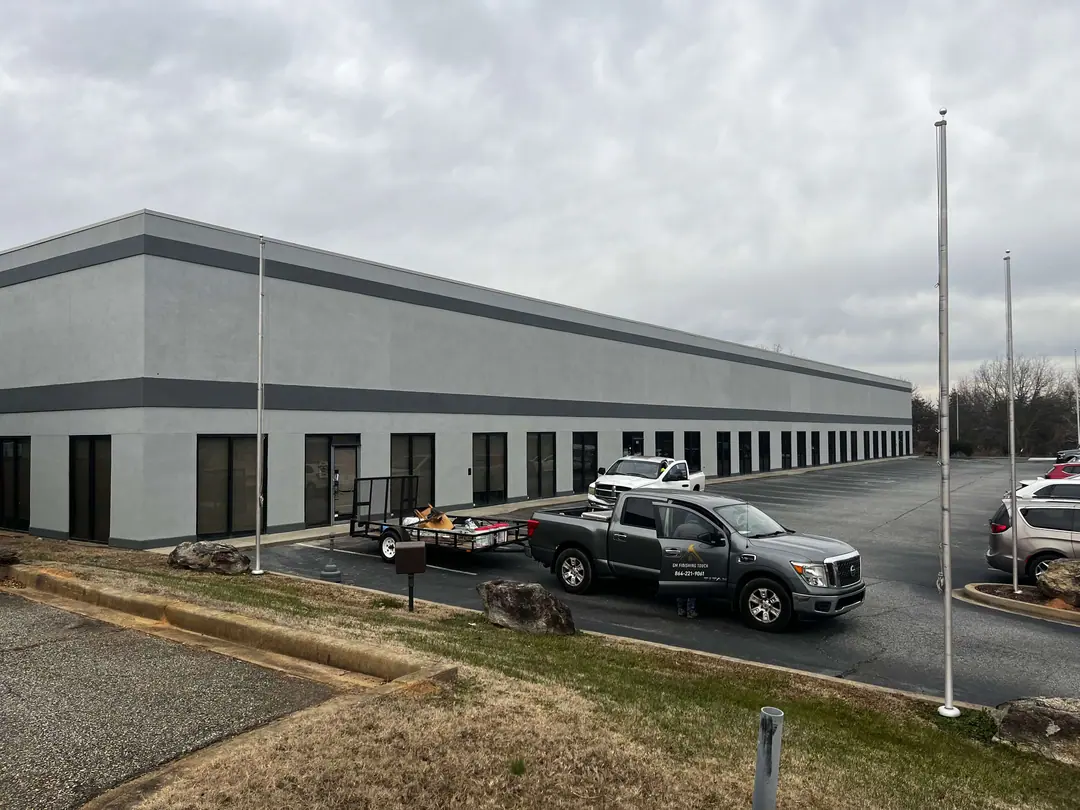 Commercial facade renovation