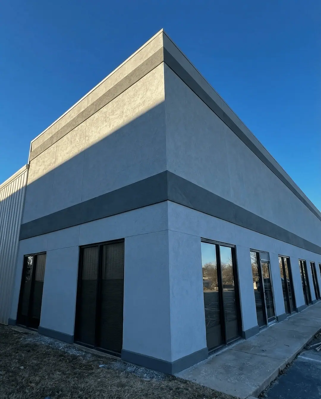 Commercial facade detail
